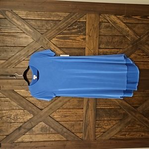 XS LuLaRoe Carly Dress Blue